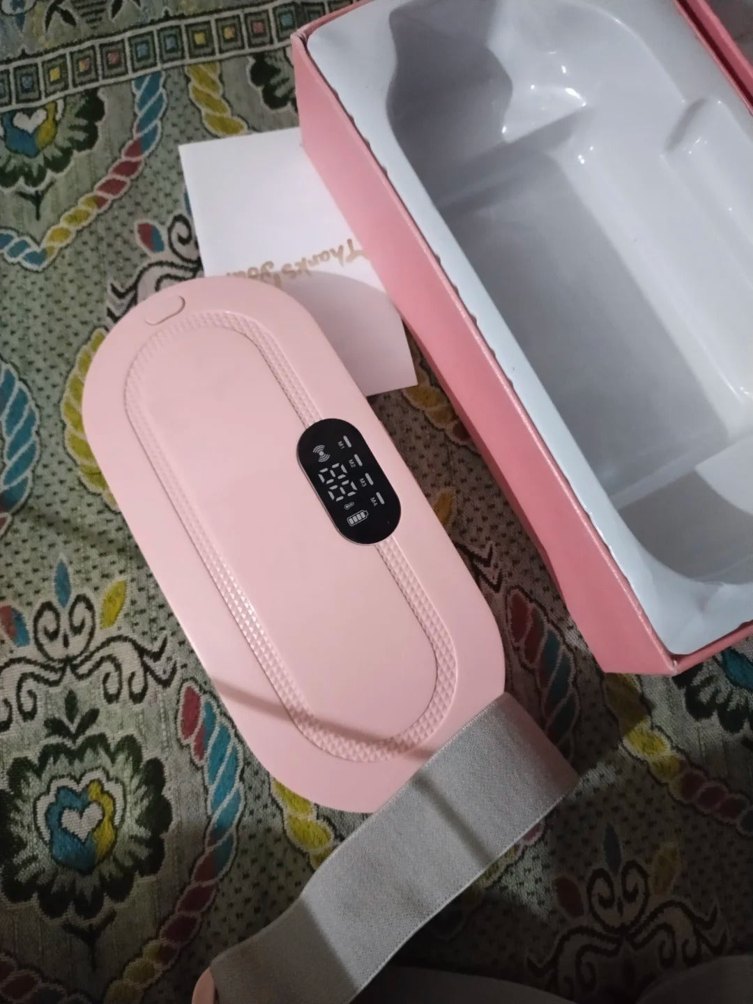 "Original Period Cramp Heating Pad + FREE Period Panty — Limited Time Offer!" 🔥