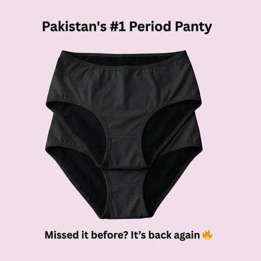 4 Layered Leak Proof Period Panty for Heavy Flow