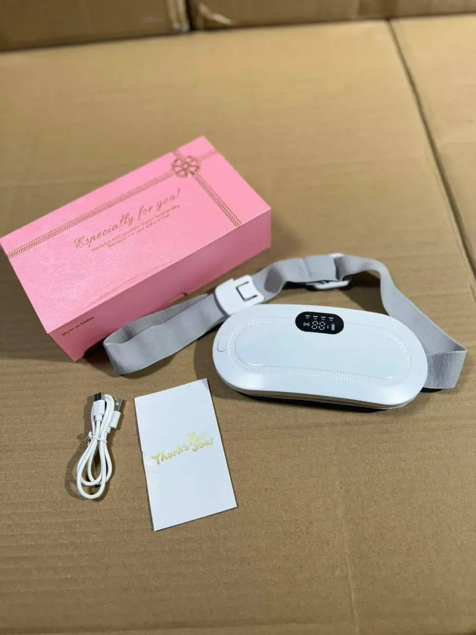 "Original Period Cramp Heating Pad + FREE Period Panty — Limited Time Offer!" 🔥